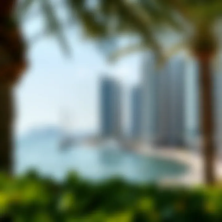 Waterfront View from Sobha Seahaven Scenic waterfront view from Sobha Seahaven emphasizing its prime location