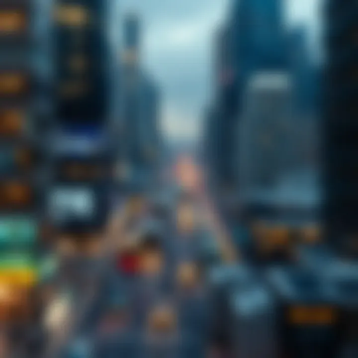 A strategic map highlighting key investment zones within the city market ecosystem.