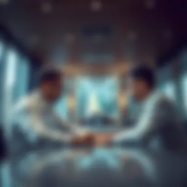 Investment Opportunities in Code Business Tower Investors analyzing opportunities in the Code Business Tower