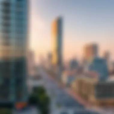 Impact on Urban Landscape by Code Business Tower Urban landscape transformed by the presence of Code Business Tower