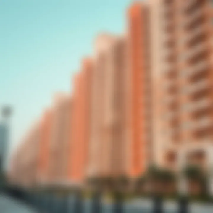 High-rise residential complex illustrating UAE's urban growth