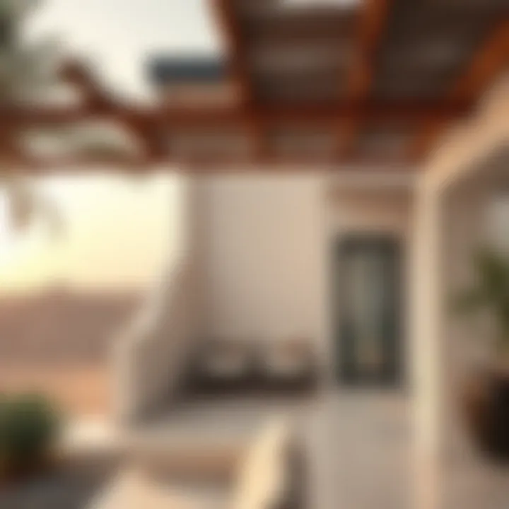 Tranquil residential setting in Roooda Al Bateen