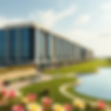 Strategic location of Golf Promenade 3B within Dubai's real estate landscape