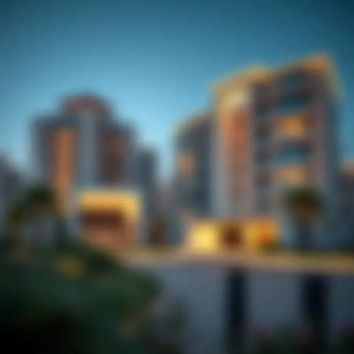 Trendy real estate developments reflecting the elegance of Damac Hills