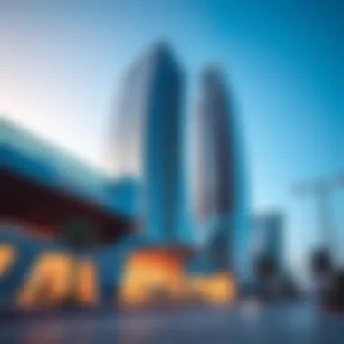 Futuristic skyscraper illustrating the blend of technology and architecture