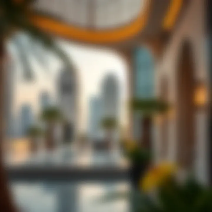 Cultural influences reflected in modern urban developments in Dubai