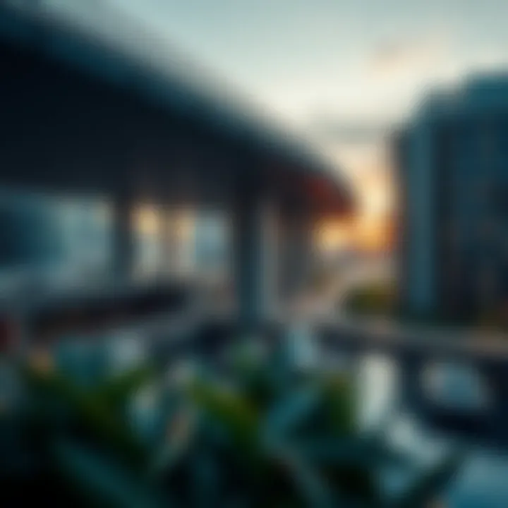 Modern infrastructure development in Marina Shore enhancing urban lifestyle