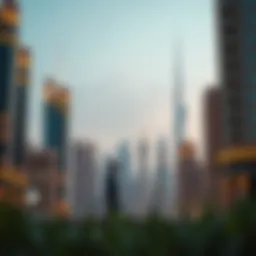 Luxurious skyline representing the Mashriq elite's impact on real estate