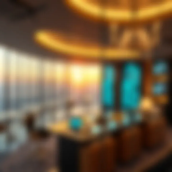 Technological features integrated into the Matrix Tower