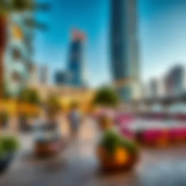 Vibrant community spaces in River Dubai Downtown