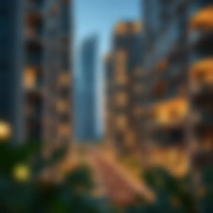 Architectural design of luxury residences in River Dubai