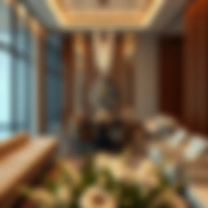 Interior Design Elements of the Saleh Building Interior design elements of the Saleh Building reflecting luxury and modernity