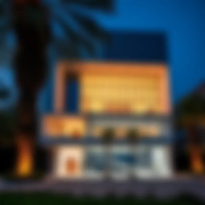 Modern Architecture of Tamm Center Exterior view of the Tamm Center showcasing modern architecture