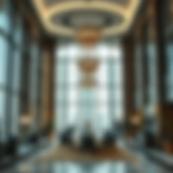 Interior design elements of the Tiger Building