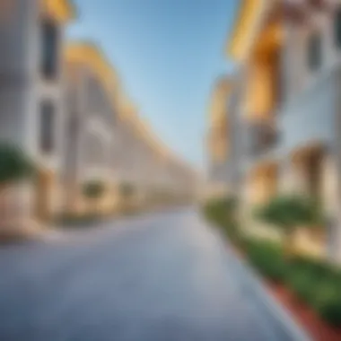 Modern residential area in Umm Al Quwain