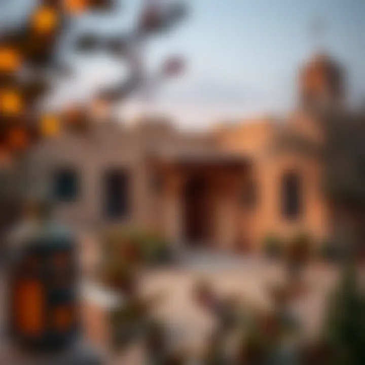 Traditional adobe house reflecting cultural heritage