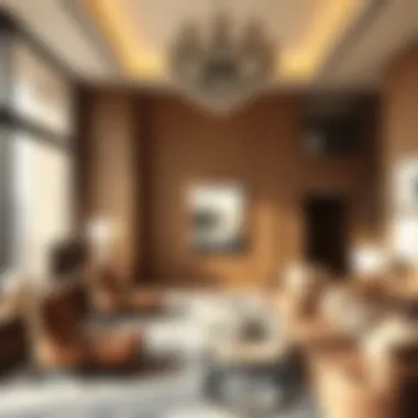 Sophisticated Interiors of West Avenue Tower Elegant interior design of a residence in West Avenue Tower