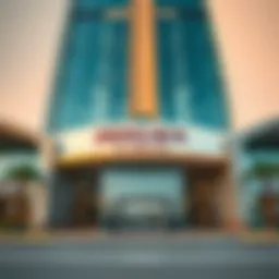 Stunning exterior of Zero Six Mall Cinema showcasing modern architecture