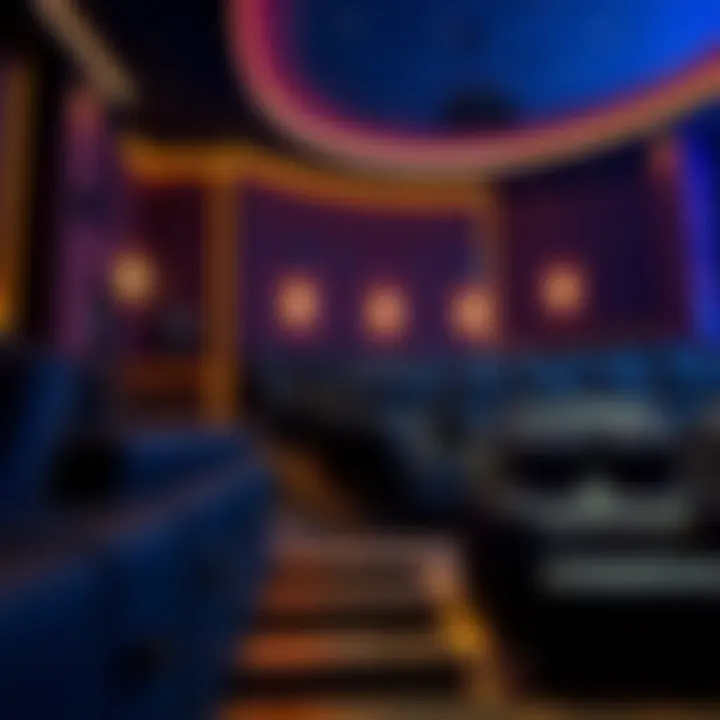 Interior view of Zero Six Mall Cinema featuring luxurious seating and ambiance