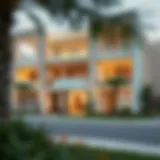 Luxurious exterior view of Fairway Villas