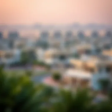 Scenic view of Rashidiya community landscape