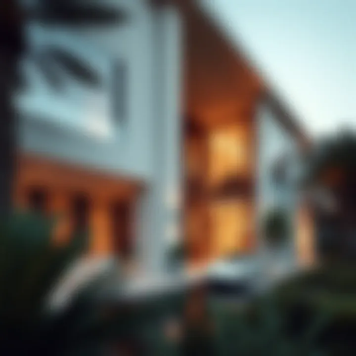 Architectural design of Forest Villa Dubai