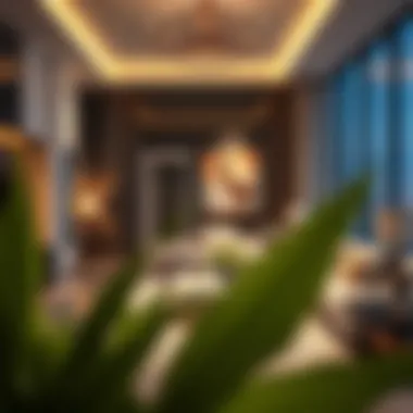 Luxurious Interiors at Goldcrest Views Luxurious interior of a Goldcrest Views apartment highlighting modern amenities