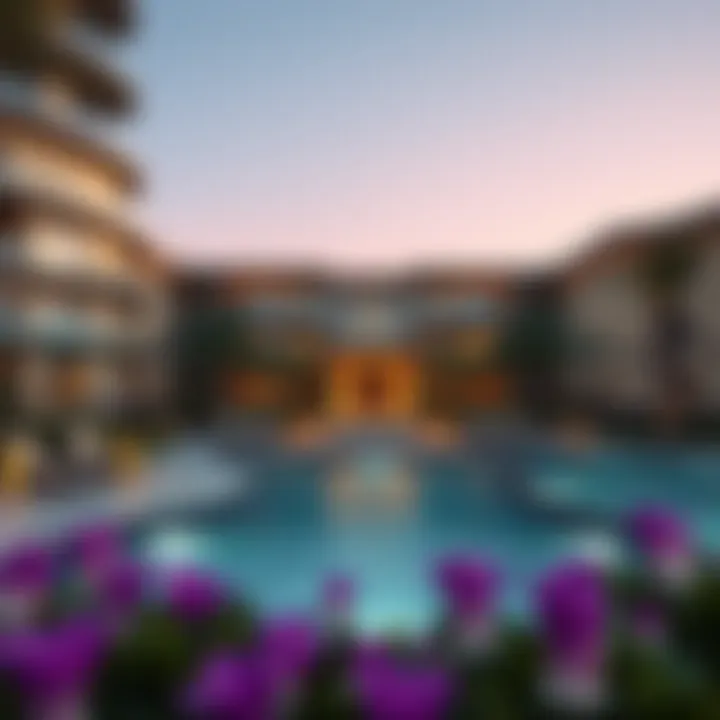 Luxurious amenities available in Golden Finger International City