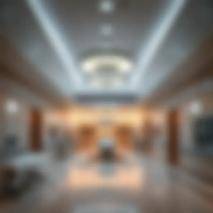 Modern healthcare facilities in Dubai Healthcare City