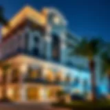 Exterior facade showcasing the architectural brilliance of JA Manor Hotel