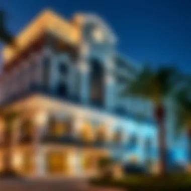 Exterior facade showcasing the architectural brilliance of JA Manor Hotel
