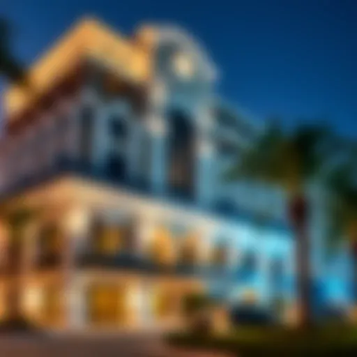 Exterior facade showcasing the architectural brilliance of JA Manor Hotel