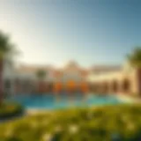 Stunning view of Jannah Resort showcasing its unique architecture