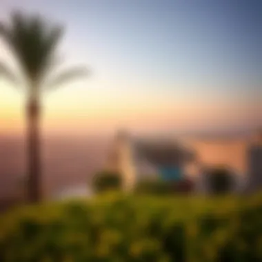 Breathtaking landscape surrounding Jannah Resort in Ras Al Khaimah