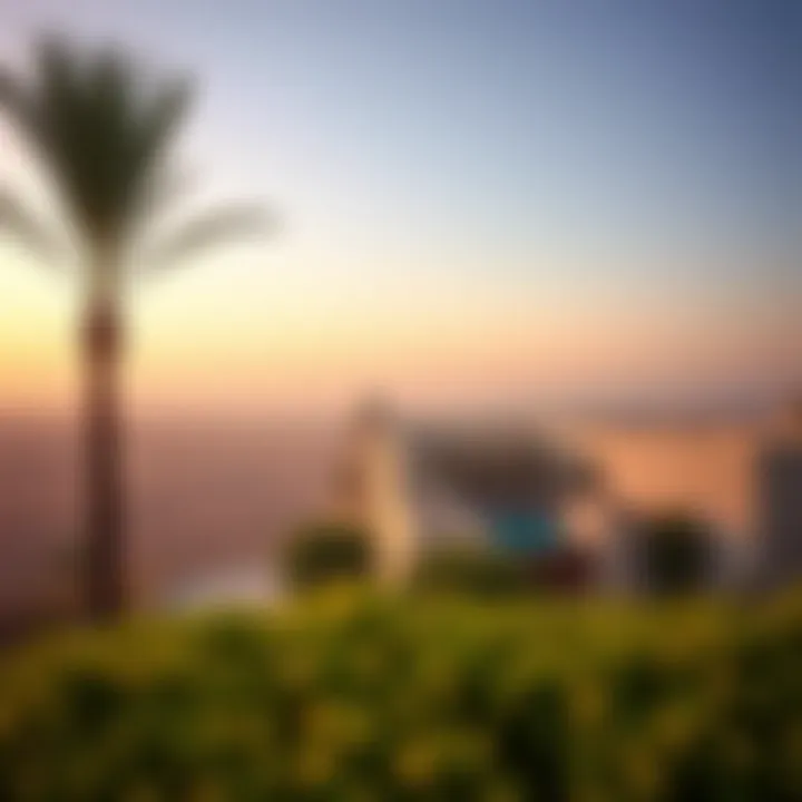 Breathtaking landscape surrounding Jannah Resort in Ras Al Khaimah