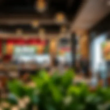 Vibrant dining area within Kiko Marina Mall filled with diverse culinary options