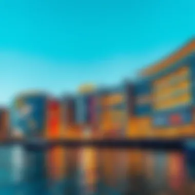 Stunning waterfront view of Kiko Marina Mall showcasing its architectural beauty