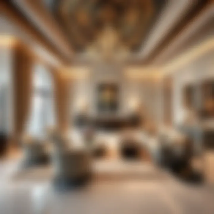 Elegant interior of a high-end property developed by Knightsbridge International