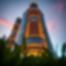 Latifa Tower architectural design showcase