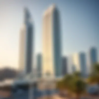 Surrounding developments near Latifa Tower