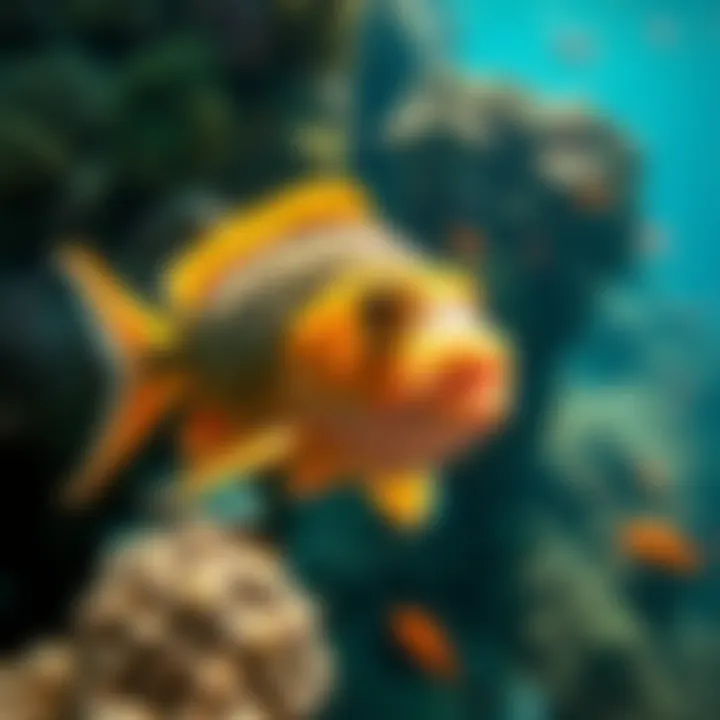 Ecological insights featuring vibrant marine life in Dubai's waters