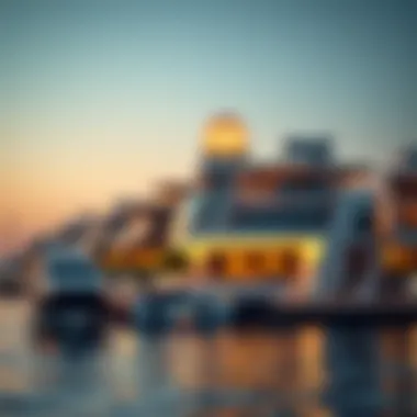 Luxurious waterfront properties highlighting investment opportunities in Dubai