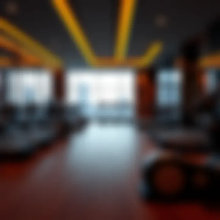 State-of-the-art gym facilities available for residents