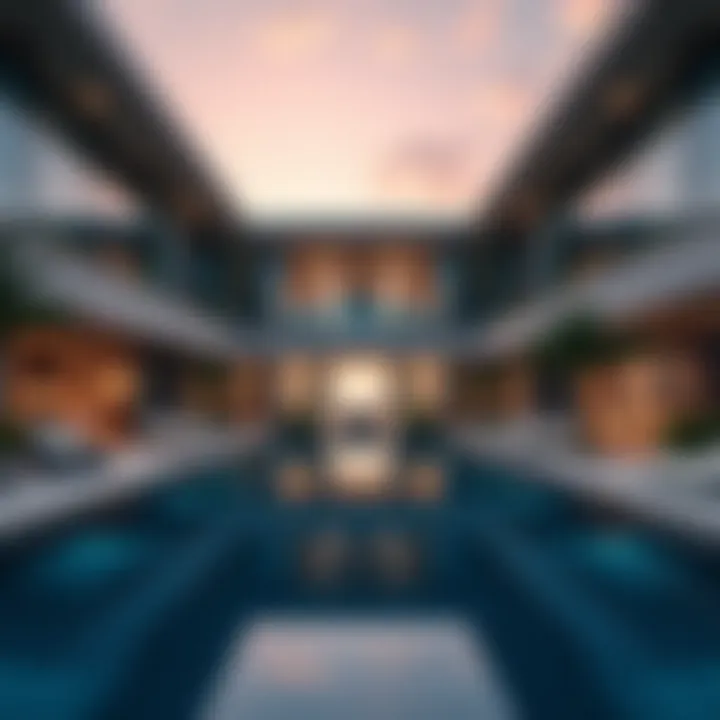 Breathtaking Dubai Luxury Home Stunning view of a luxury holiday home in Dubai