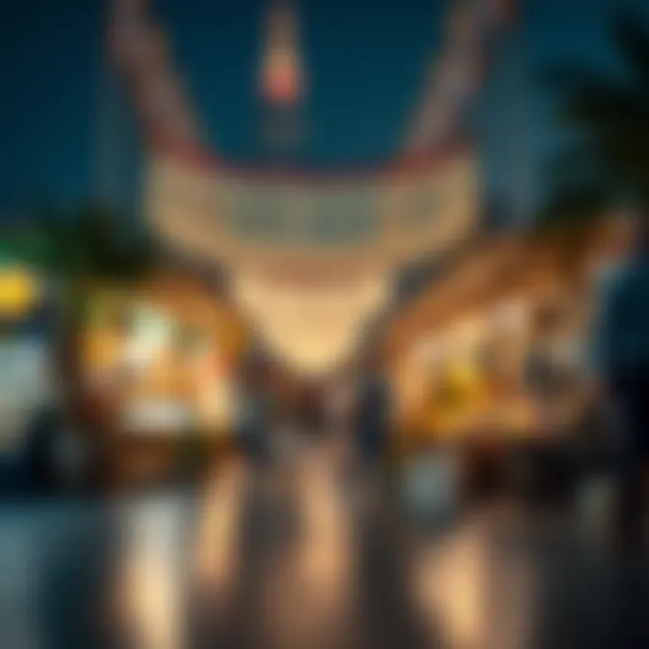 Local market scene in Millennium Al Barsha showcasing traditional charm