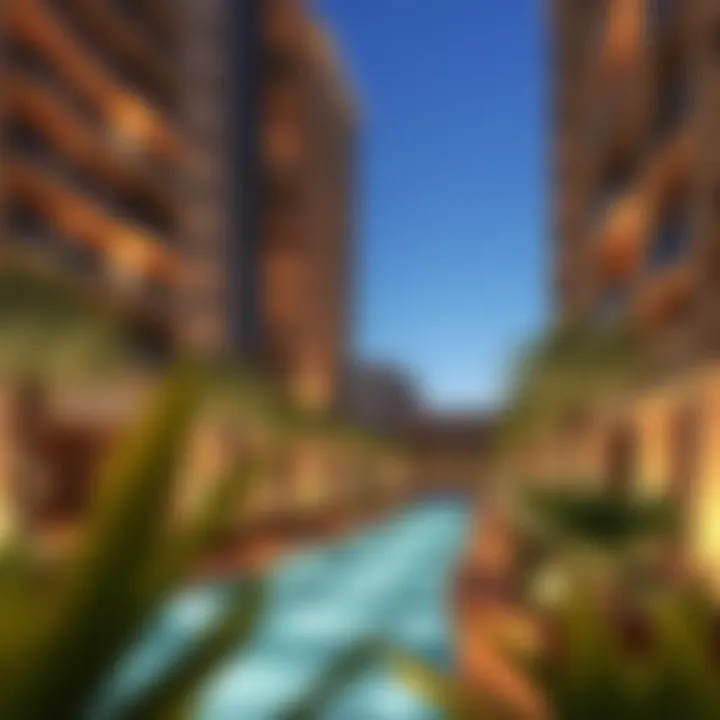 Luxurious residential building in Millennium Al Barsha