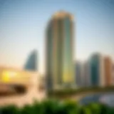 Stunning skyline view of Millennium Al Barsha showcasing modern architecture