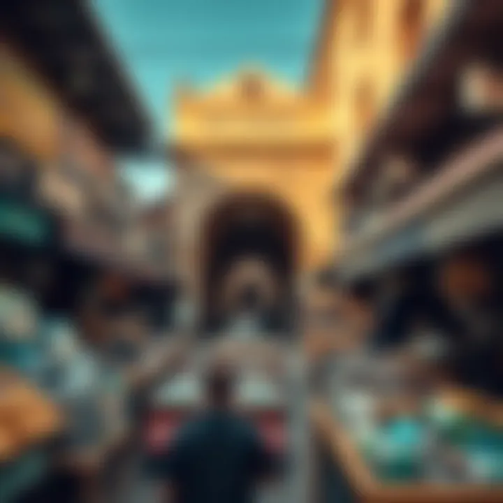 Historical architecture of Naif Market