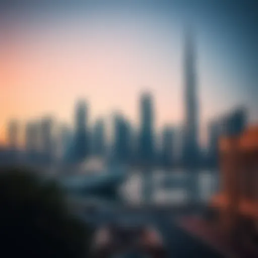 Luxurious Dubai skyline showcasing high-end properties