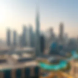 Stunning skyline view of Dubai showcasing luxury real estate